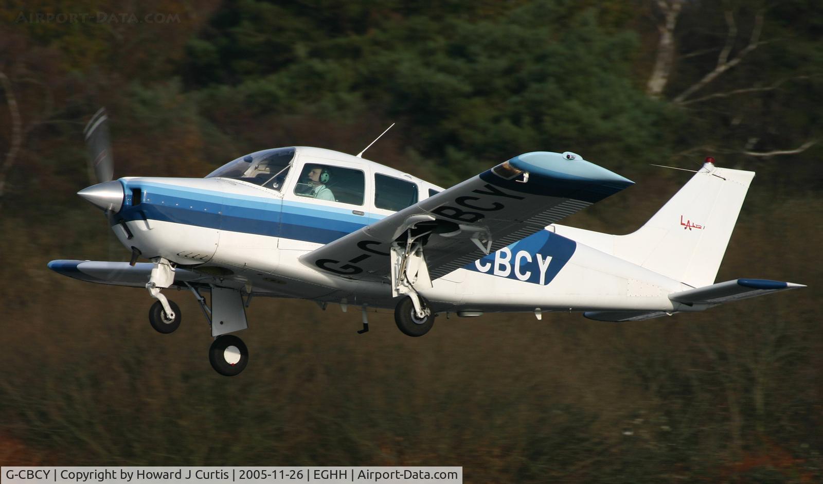 G-CBCY, 1977 Beech C24R Sierra Super C/N MC-491, Privately owned.