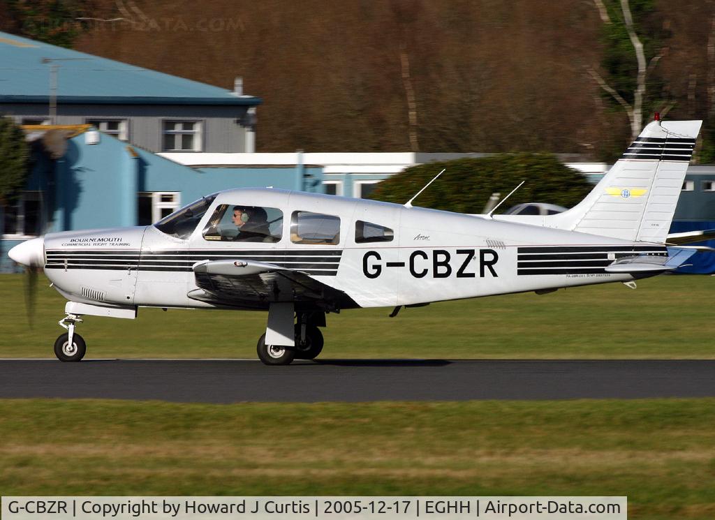 G-CBZR, 1989 Piper PA-28R-201 Cherokee Arrow III C/N 2837029, Privately owned.