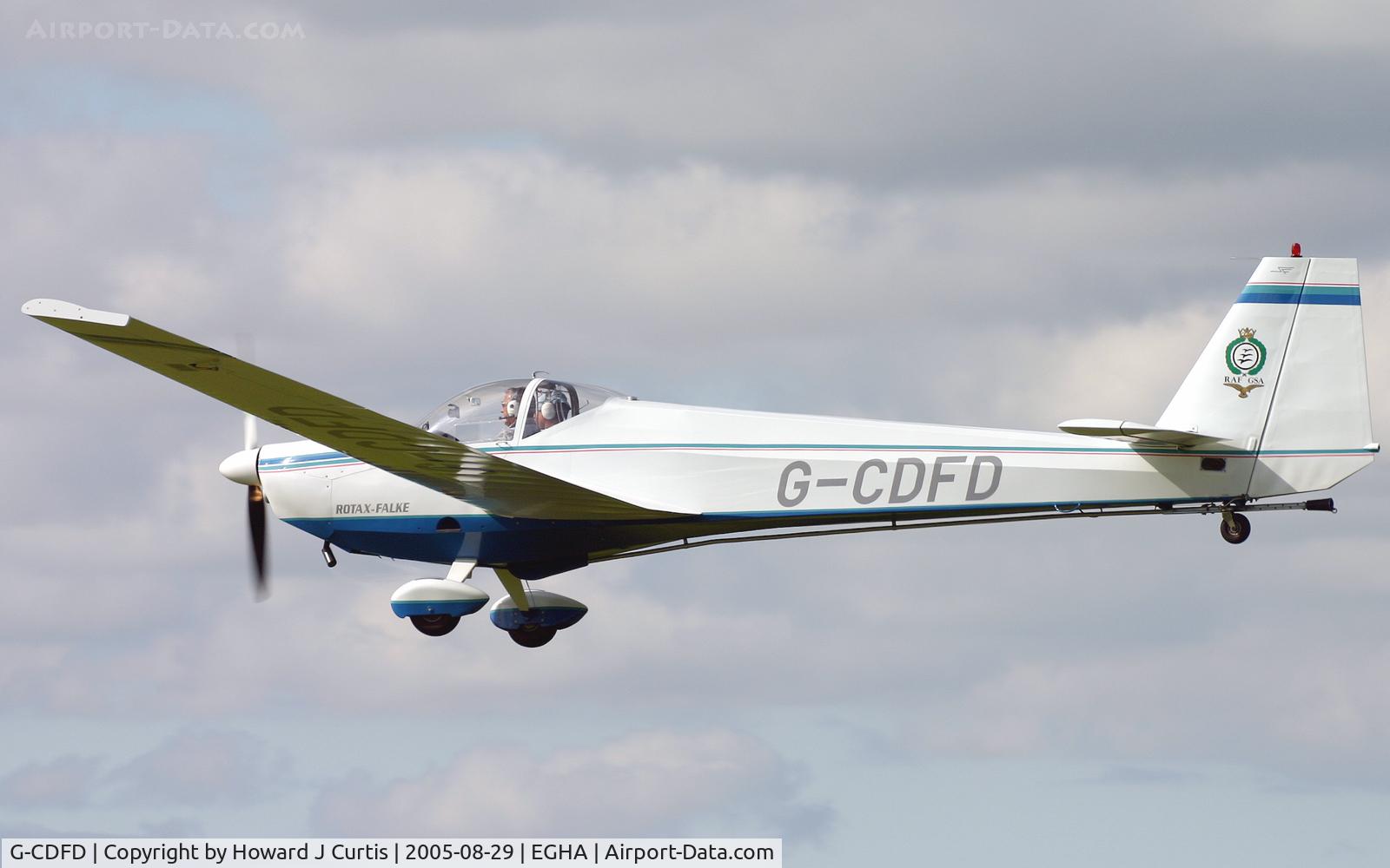 G-CDFD, 2004 Scheibe SF-25C Falke C/N 44705, Privately owned.