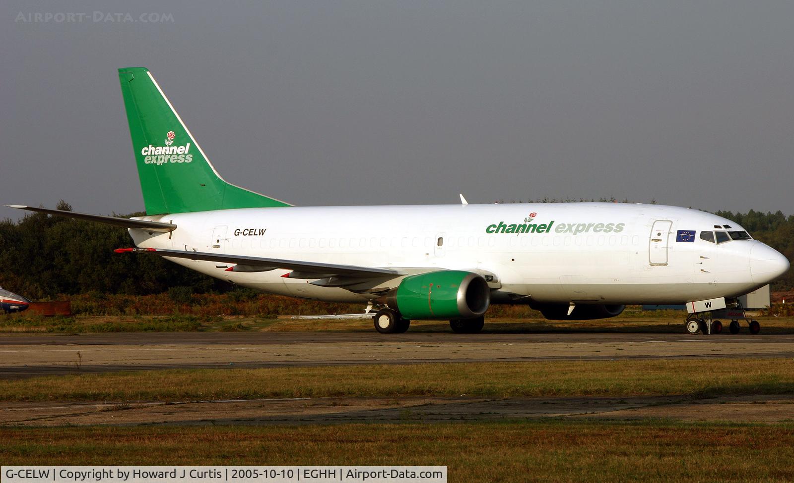 G-CELW, 1986 Boeing 737-377(SF) C/N 23659, Channel Express (now Jet2.com)