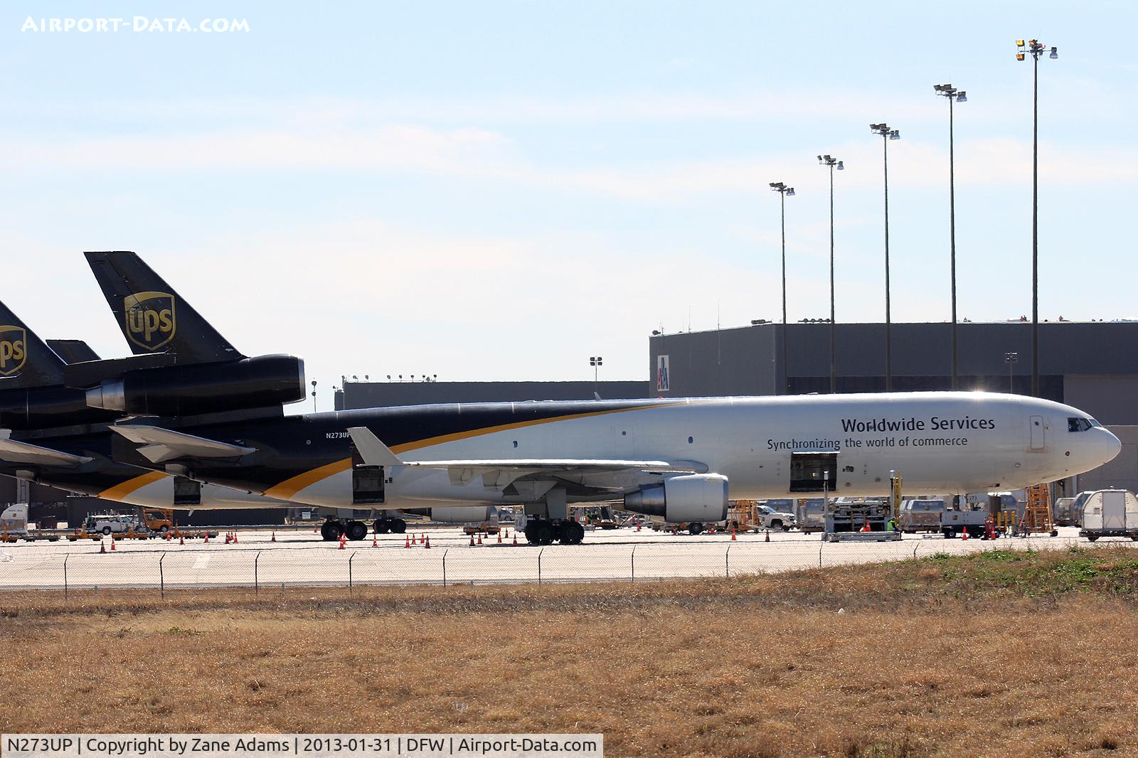 N273UP, 1994 McDonnell Douglas MD-11F C/N 48574, UPS at DFW Airport
