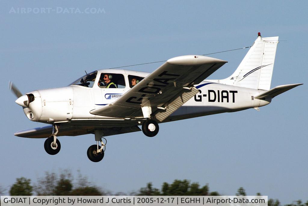 G-DIAT, 1974 Piper PA-28-140 Cherokee Cruiser C/N 28-7425322, Privately owned.