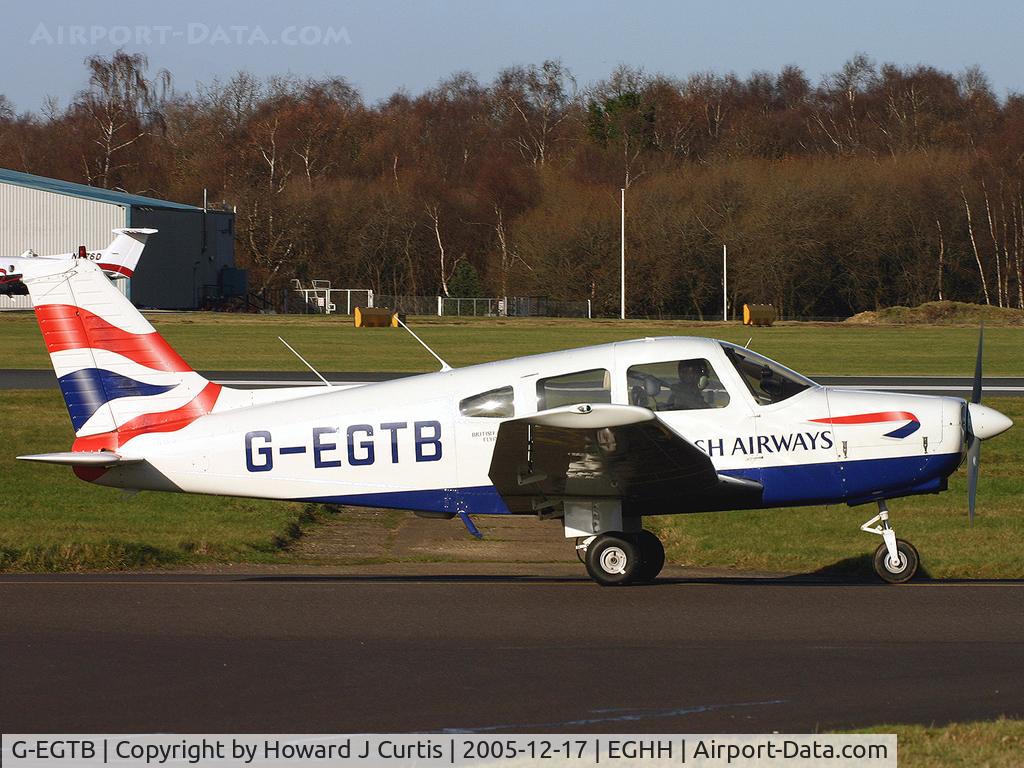 G-EGTB, 1978 Piper PA-28-161 Cherokee Warrior II C/N 28-7816074, British Airways Flying Club.
