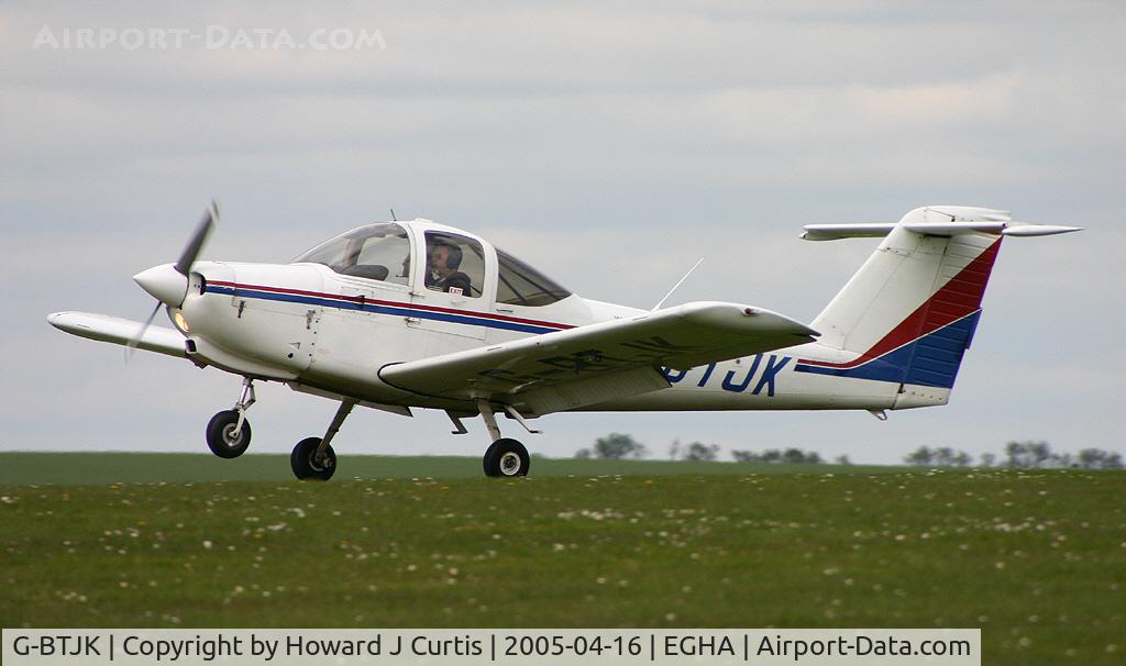 G-BTJK, 1979 Piper PA-38-112 Tomahawk Tomahawk C/N 38-79A0838, Privately owned.