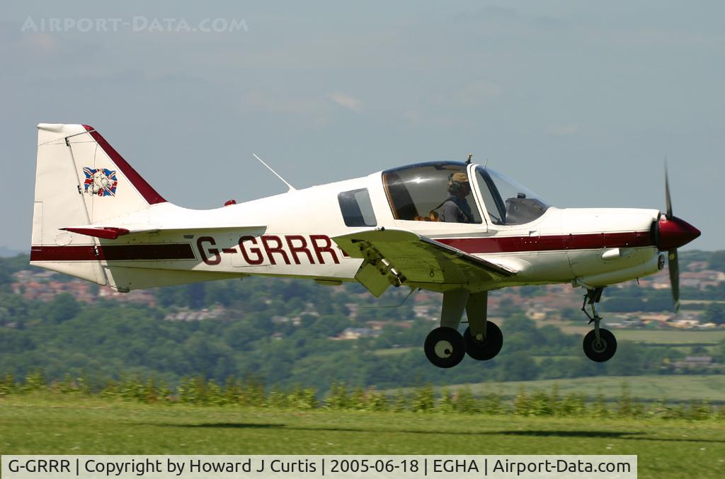 G-GRRR, 1973 Scottish Aviation Bulldog Series 120 Model 122 C/N BH120/229, Privately owned. A resident here.