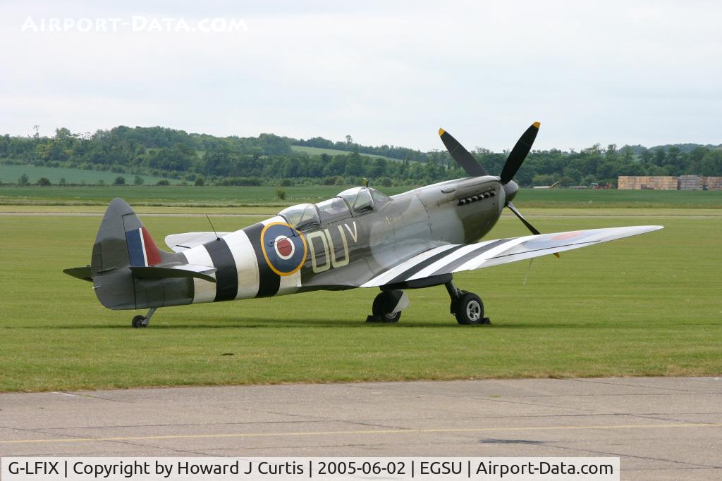 G-LFIX, 1944 Supermarine 509 Spitfire LF.IX (T.IX) C/N CBAF.8463, Privately owned.