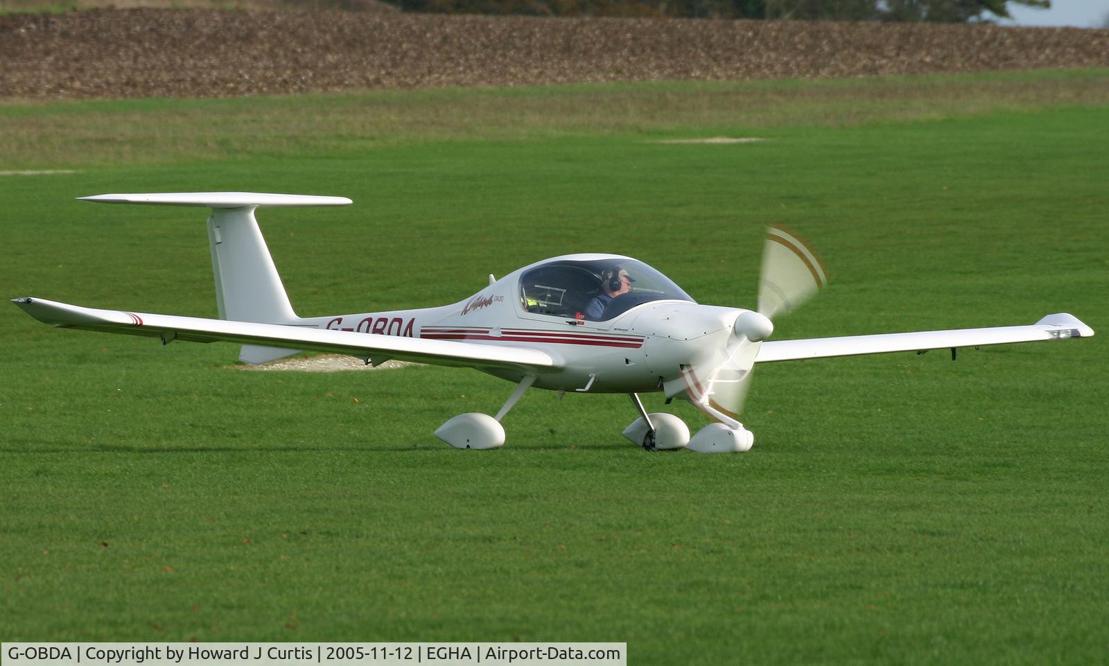 G-OBDA, 1997 Diamond DA-20A-1 Katana C/N 10260, Privately owned.