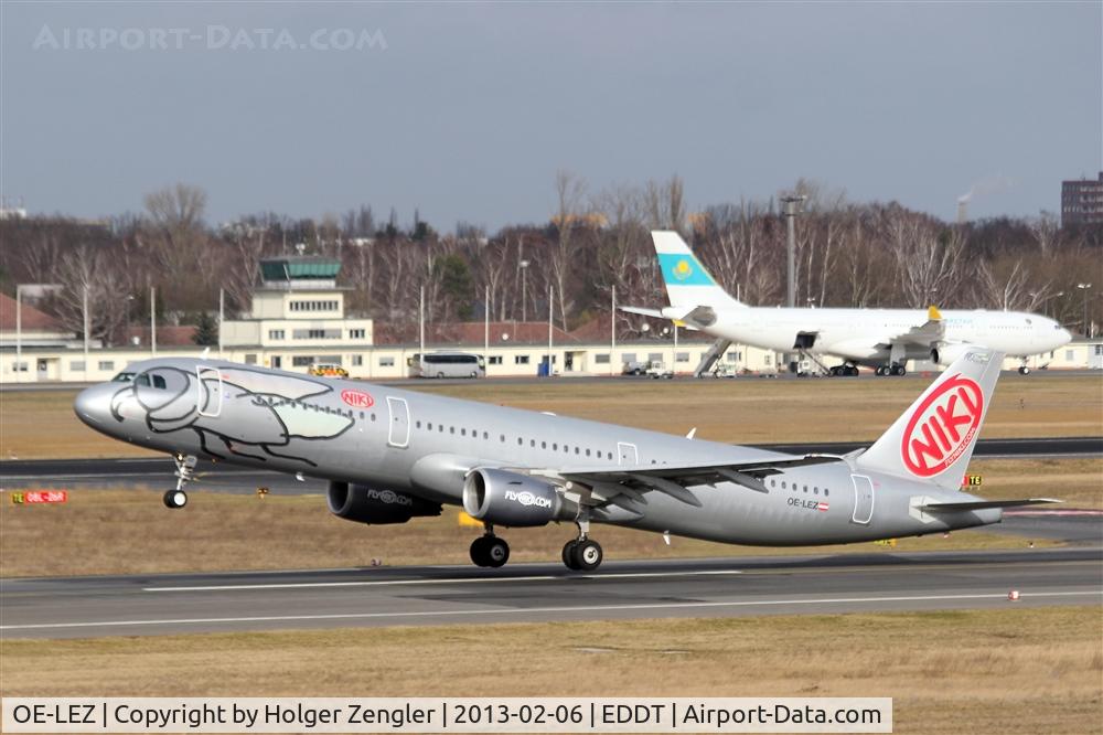 OE-LEZ, 2011 Airbus A321-211 C/N 4648, One of the last NIKI AIR painted new Air Berlin daughters