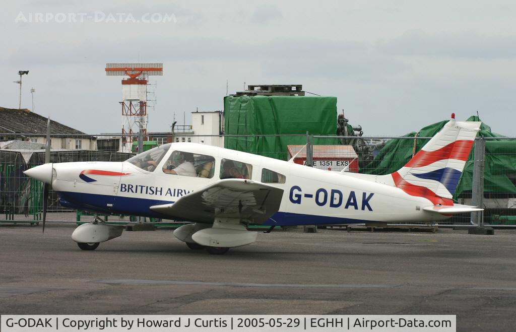G-ODAK, 1979 Piper PA-28-236 Dakota C/N 28-7911162, British Airways Flying Club