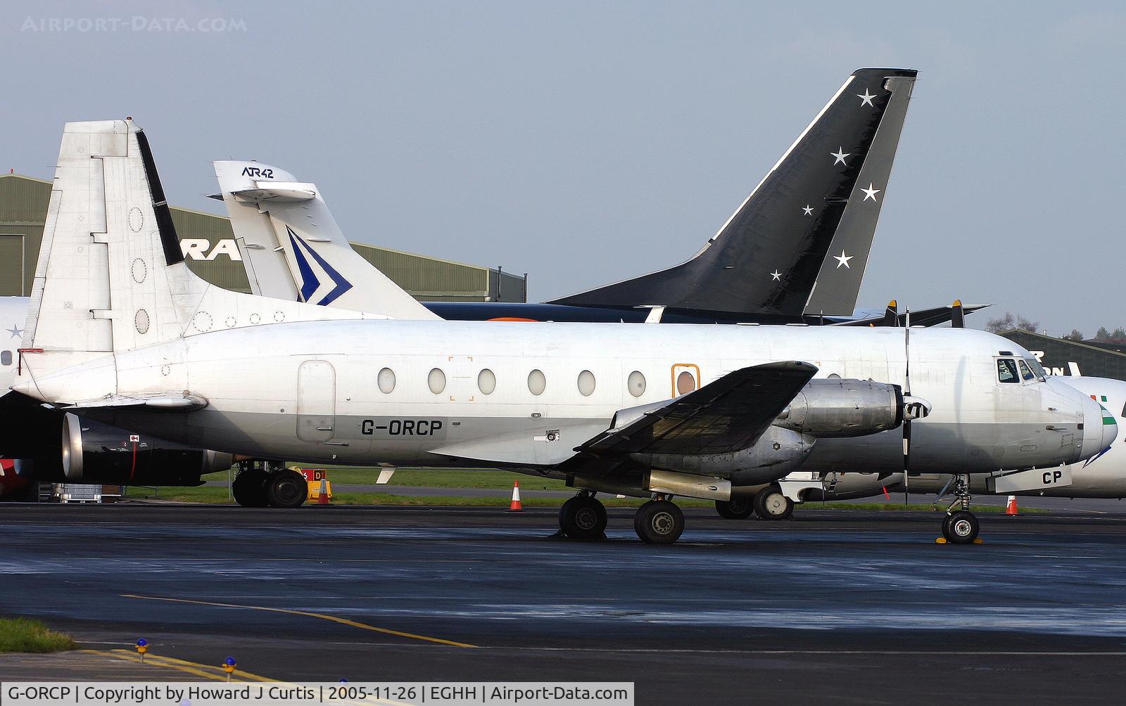 G-ORCP, 1968 Hawker Siddeley HS.748 Series 2A C/N 1647, Emerald Airways