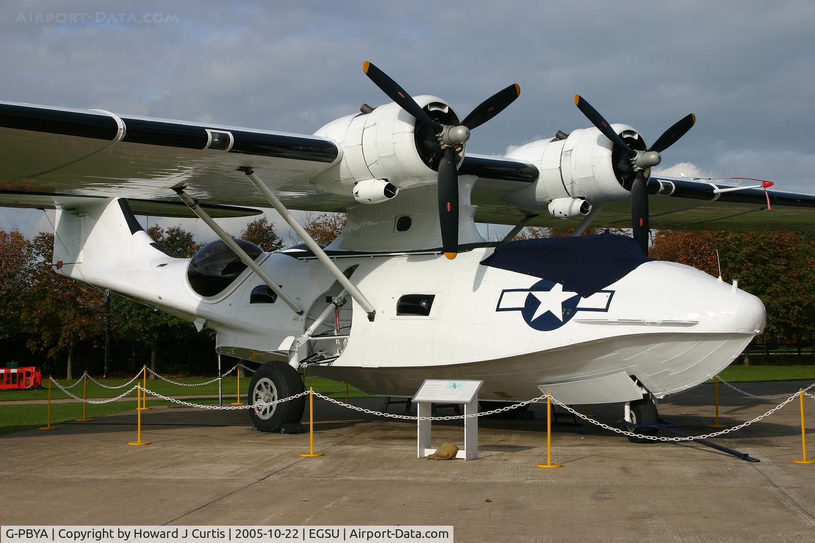 G-PBYA, 1944 Consolidated (Canadian Vickers) PBV-1A Canso A C/N CV-283, Privately owned.