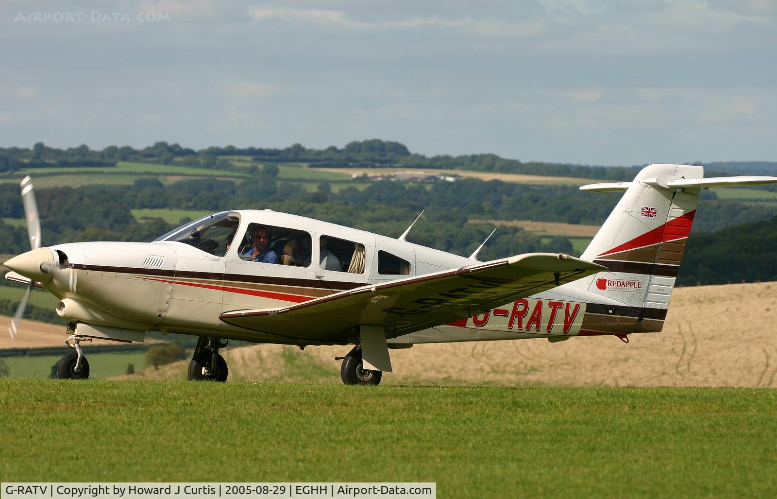 G-RATV, 1983 Piper PA-28RT-201T Turbo Arrow IV Arrow IV C/N 28R-8431005, Privately owned.