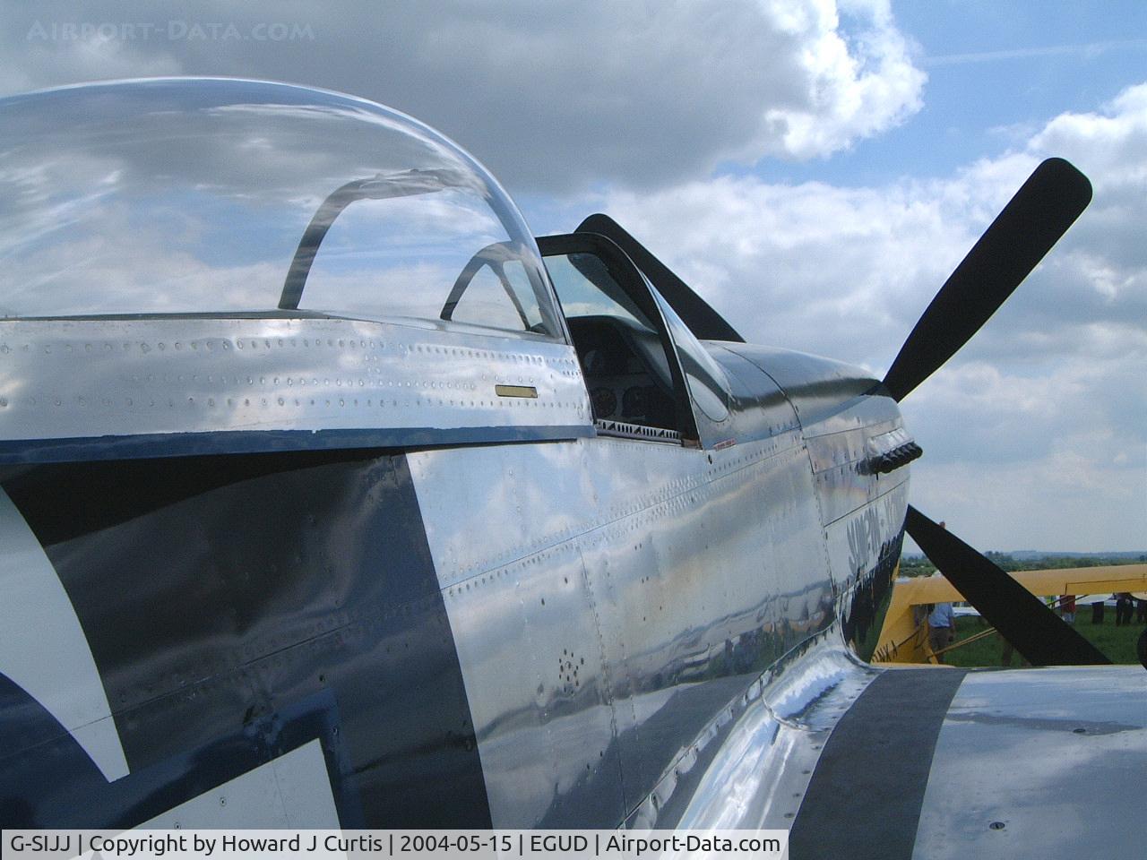 G-SIJJ, 1944 North American P-51D Mustang C/N 122-31894 (44-72035), Close up shot - lovely aeroplane!