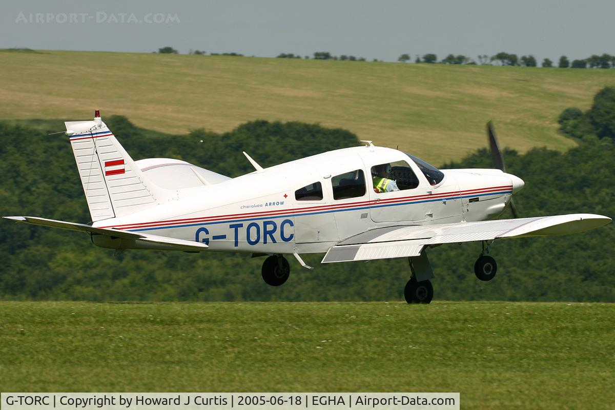 G-TORC, 1974 Piper PA-28R-200 Cherokee Arrow C/N 28R-7535036, Privately owned.