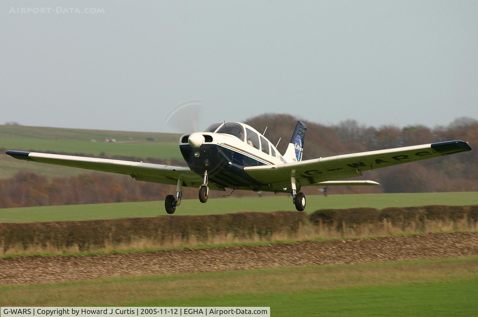 G-WARS, 1997 Piper PA-28-161 Cherokee Warrior III C/N 2842022, Privately owned.