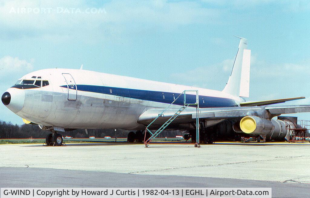 G-WIND, 1963 Boeing 707-323C C/N 18689, Ex Tradewinds, being prepared for St Lucia Airways as J6-SLF.