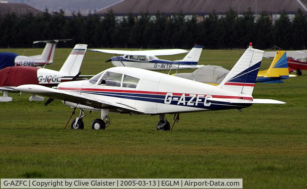 G-AZFC, 1971 Piper PA-28-140 Cherokee C/N 28-7125486, Originally owned to, Rimmer Aviation Ltd in September 1971 and currently with and a trustee of, WLS Flying Group since December 2003.