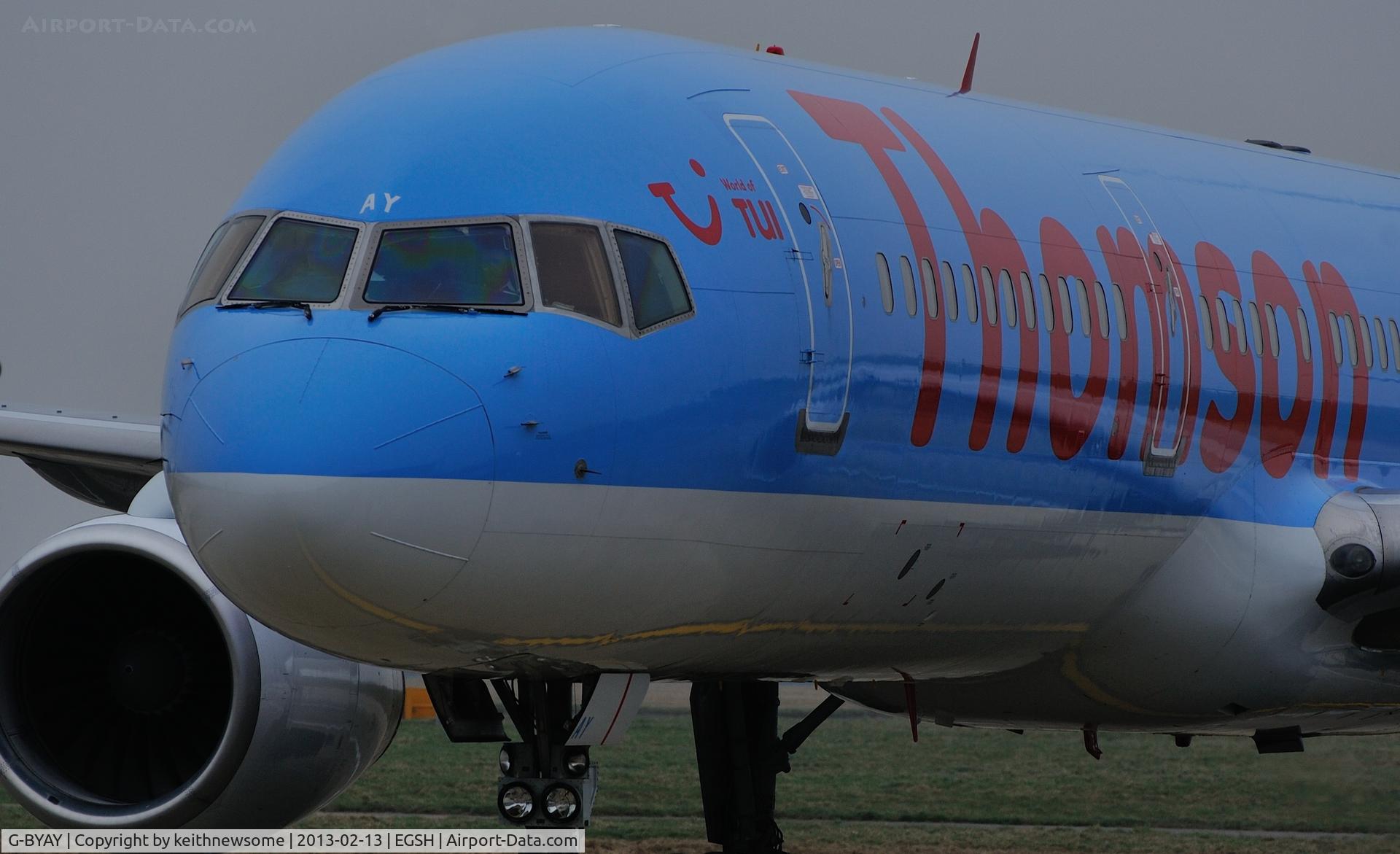 G-BYAY, 1999 Boeing 757-204 C/N 28836, Awaiting a 'dreamliner' makeover !