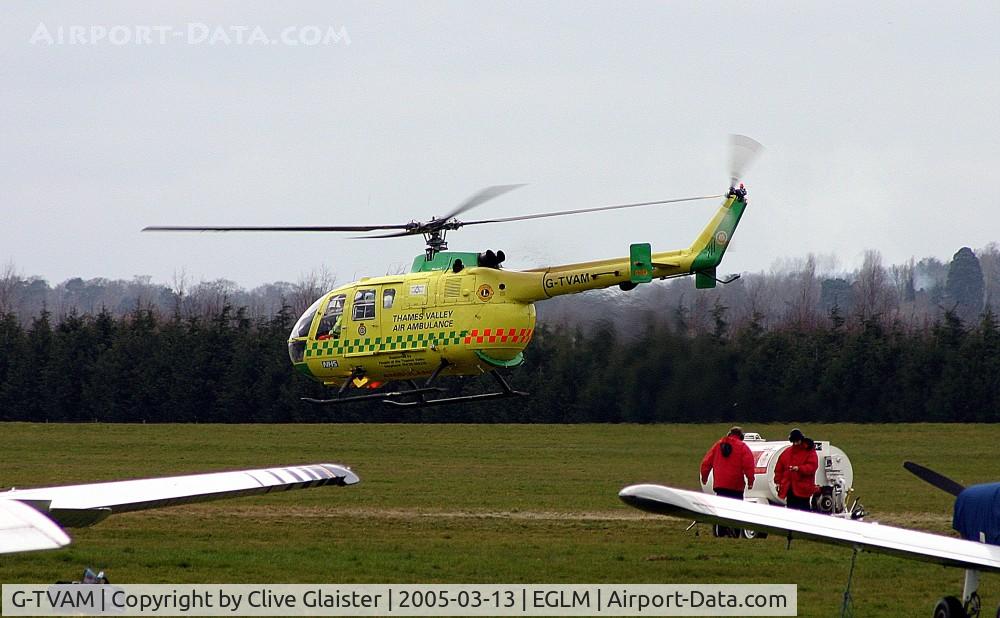 G-TVAM, 1979 MBB Bo-105DBS-4 C/N S-392, Ex: D-HDLH > VR-BGV > G-SPOL > G-TVAM - Bond Air Services Ltd in June 2003 and currently with, South Georgia Heritage Trust since January 2011.