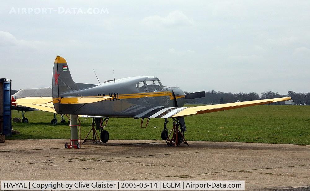 HA-YAL, Yakovlev Yak-18T C/N 7201513, White Waltham