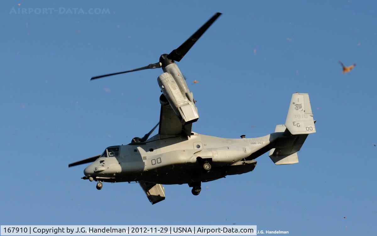 167910, Bell-Boeing MV-22B Osprey C/N D0121, At U.S. Naval Academy Annapolis MD