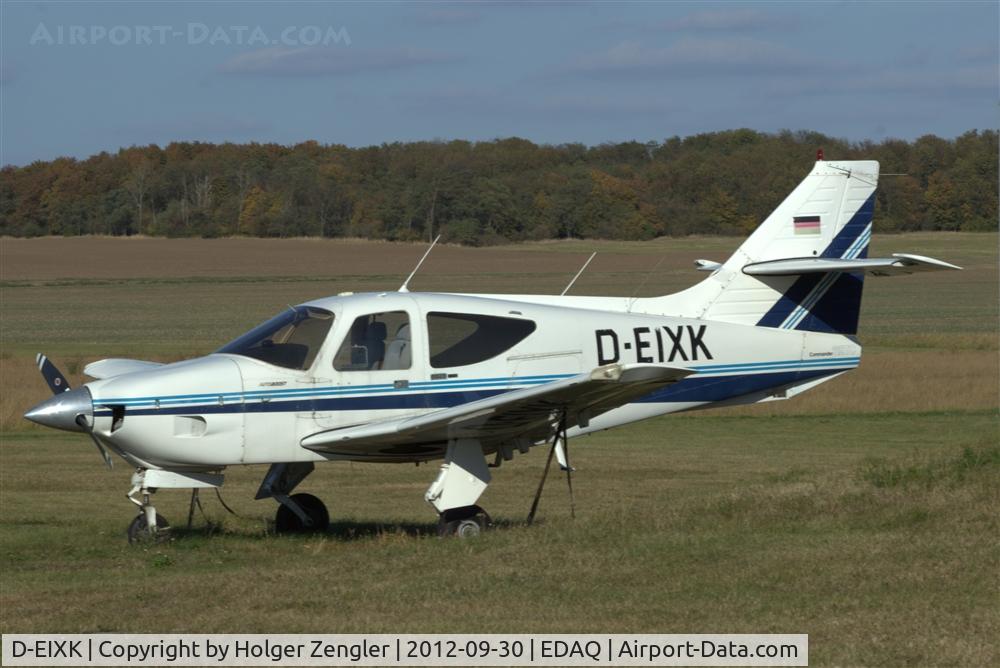D-EIXK, 1976 Rockwell Commander 112TC C/N 13030, Waiting for the owner.....