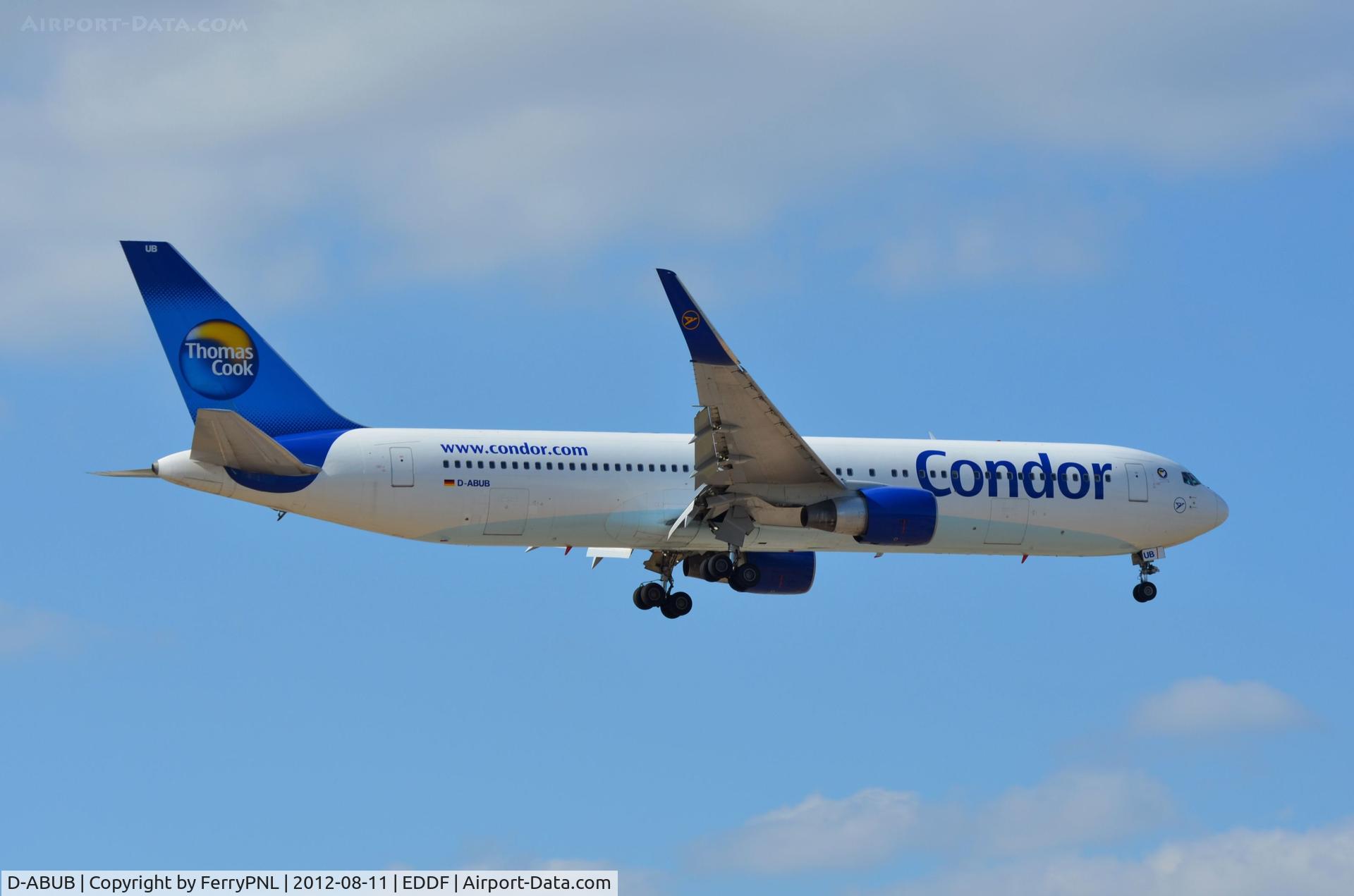D-ABUB, 1992 Boeing 767-330/ER C/N 26987, Condor B763