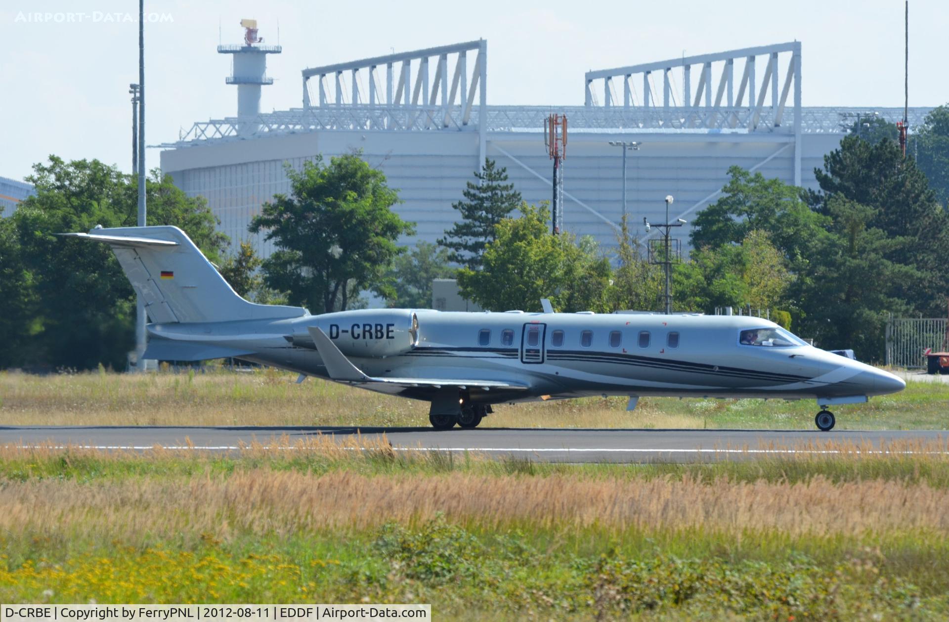 D-CRBE, 2008 Learjet 45 C/N 45-372, MHS Lj45XR taking off