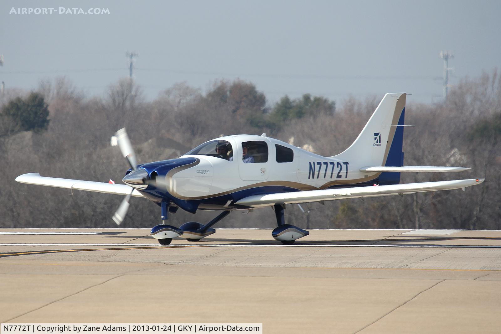 N7772T, 2008 Cessna LC41-550FG C/N 411035, At Arlington Municipal Airport