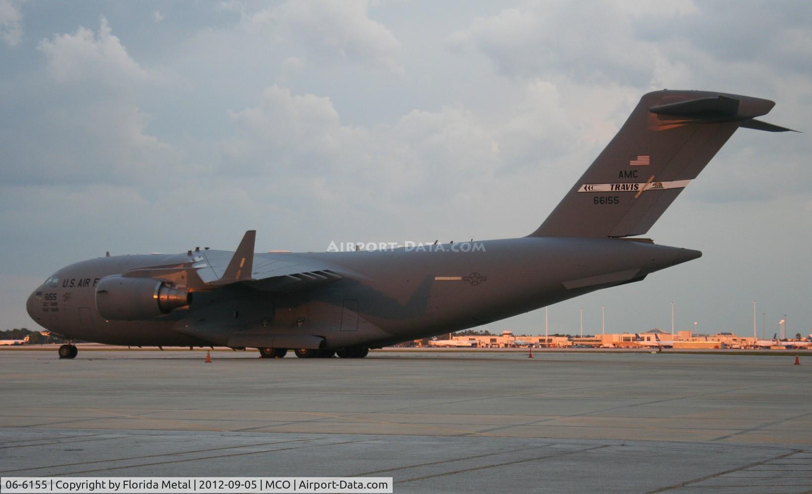 06-6155, 2006 Boeing C-17A Globemaster III C/N P-155, C-17A Globemaster III bringing in Presidential equipment