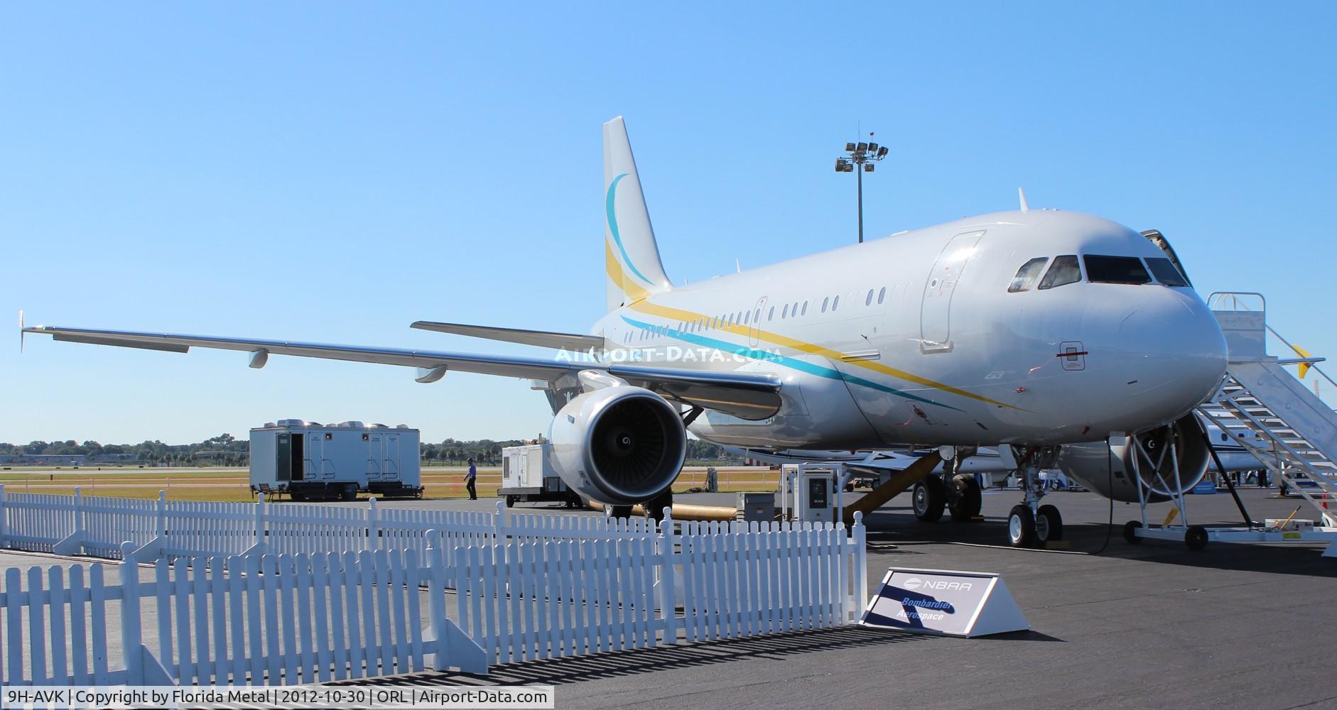 9H-AVK, 2011 Airbus ACJ319 (A319-115/CJ) C/N 4622, Comlux A319