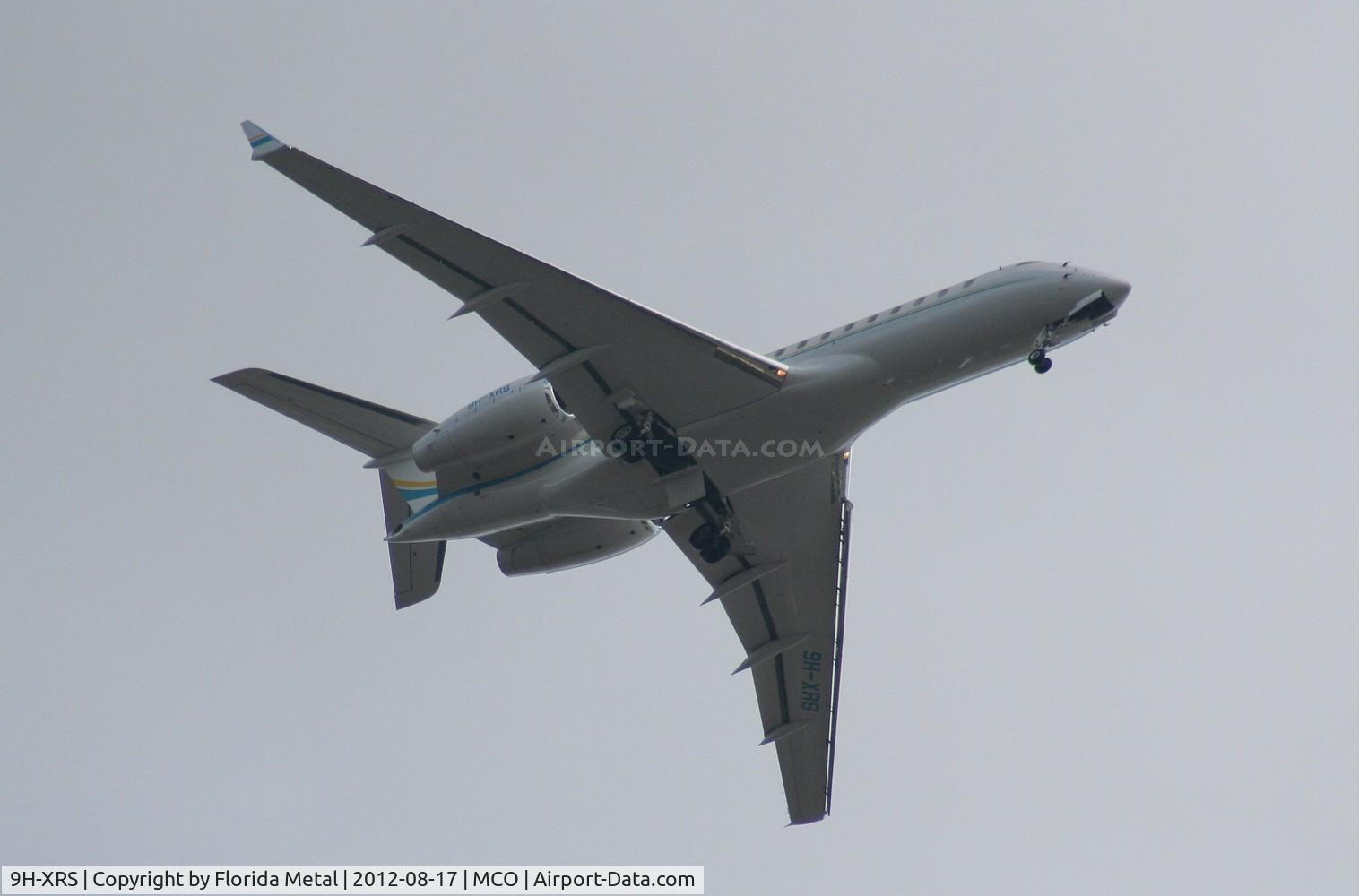 9H-XRS, 2008 Bombardier BD-700-1A10 Global Express C/N 9329, Global Express