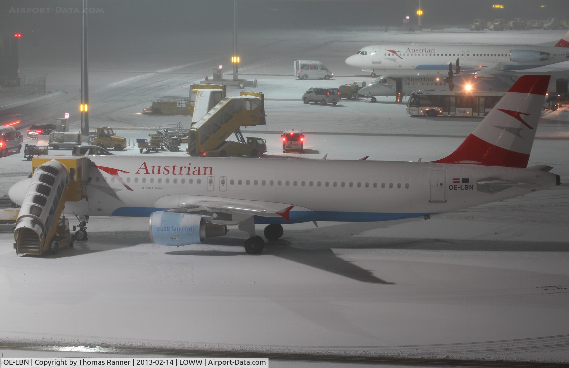 OE-LBN, 1997 Airbus A320-214 C/N 768, Austrian Airbus A320