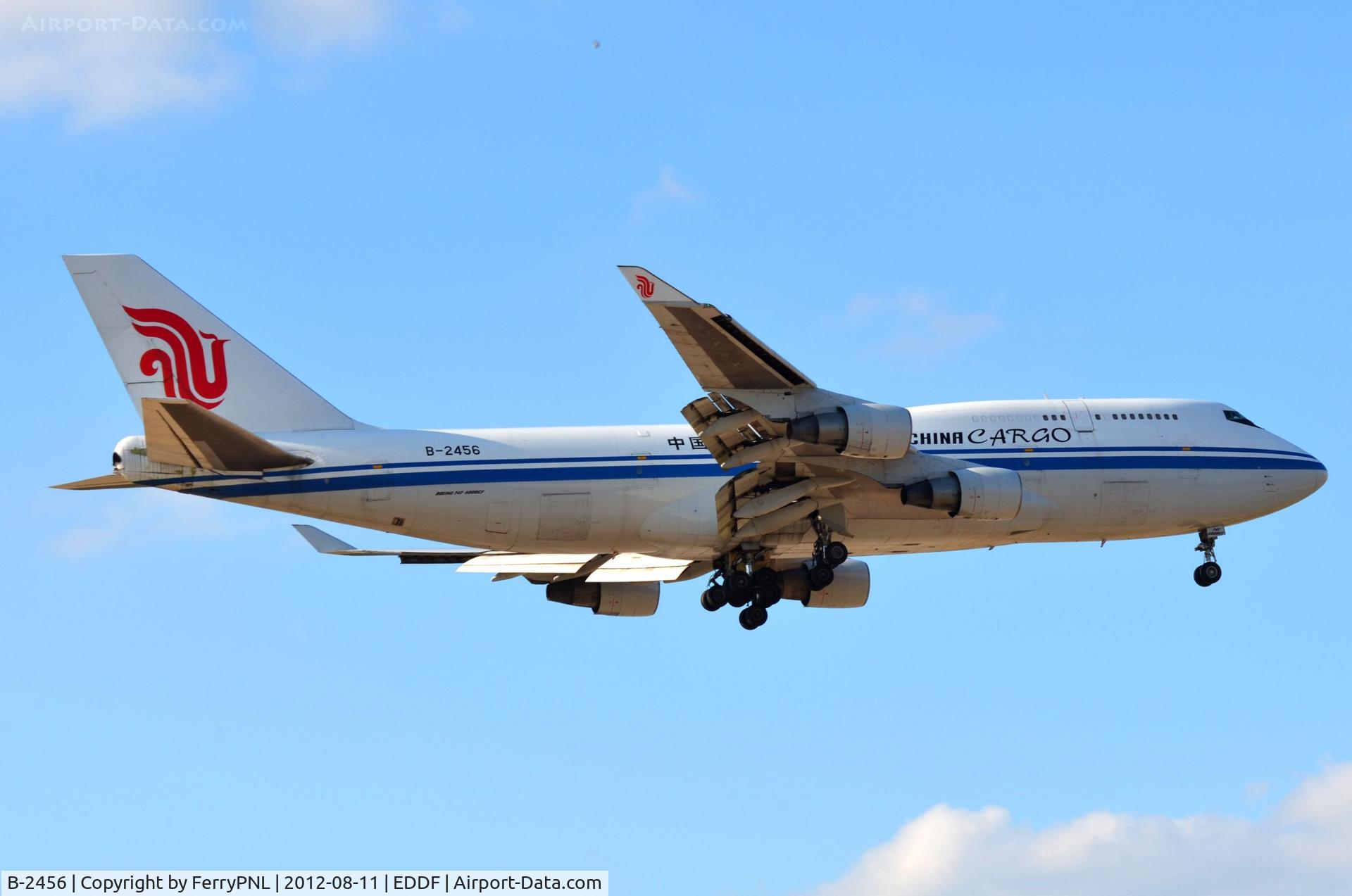 B-2456, 1989 Boeing 747-4J6/BCF C/N 24346, Air China B744 freighter