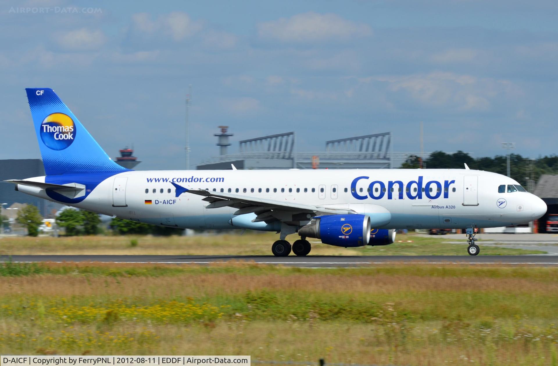 D-AICF, 1998 Airbus A320-212 C/N 0905, Condor A320 taking off