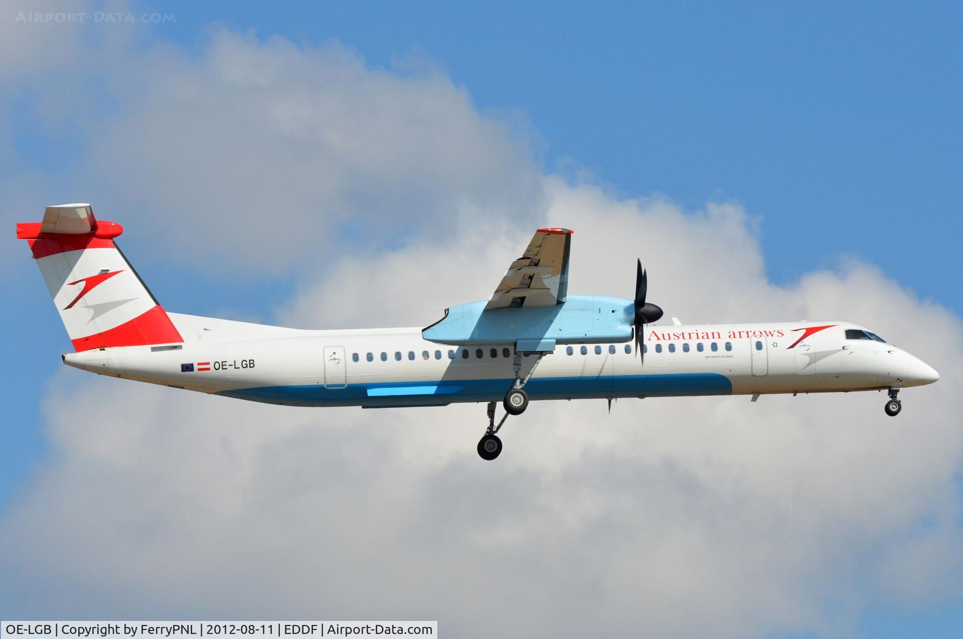 OE-LGB, 1999 De Havilland Canada DHC-8-402Q Dash 8 C/N 4015, OSA Dash8
