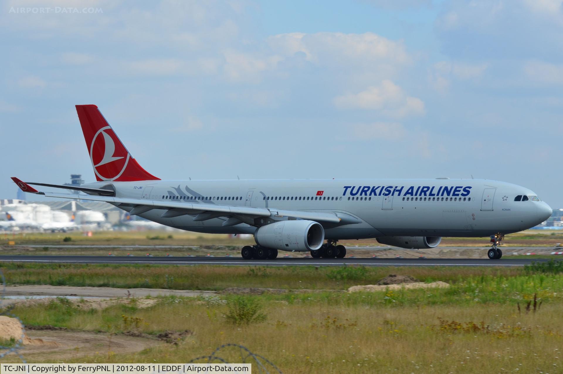 TC-JNI, 2010 Airbus A330-343X C/N 1160, Turkish A333 taking off