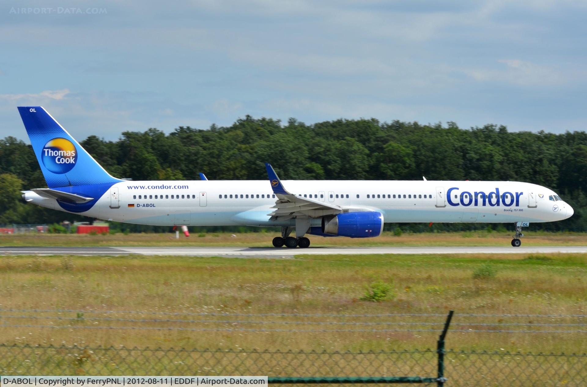 D-ABOL, 2000 Boeing 757-330 C/N 29021, Condor B753 taking off