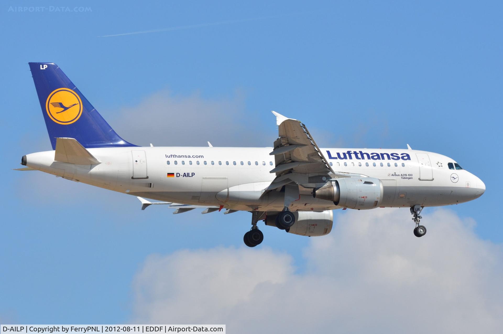 D-AILP, 1997 Airbus A319-114 C/N 717, LH A319