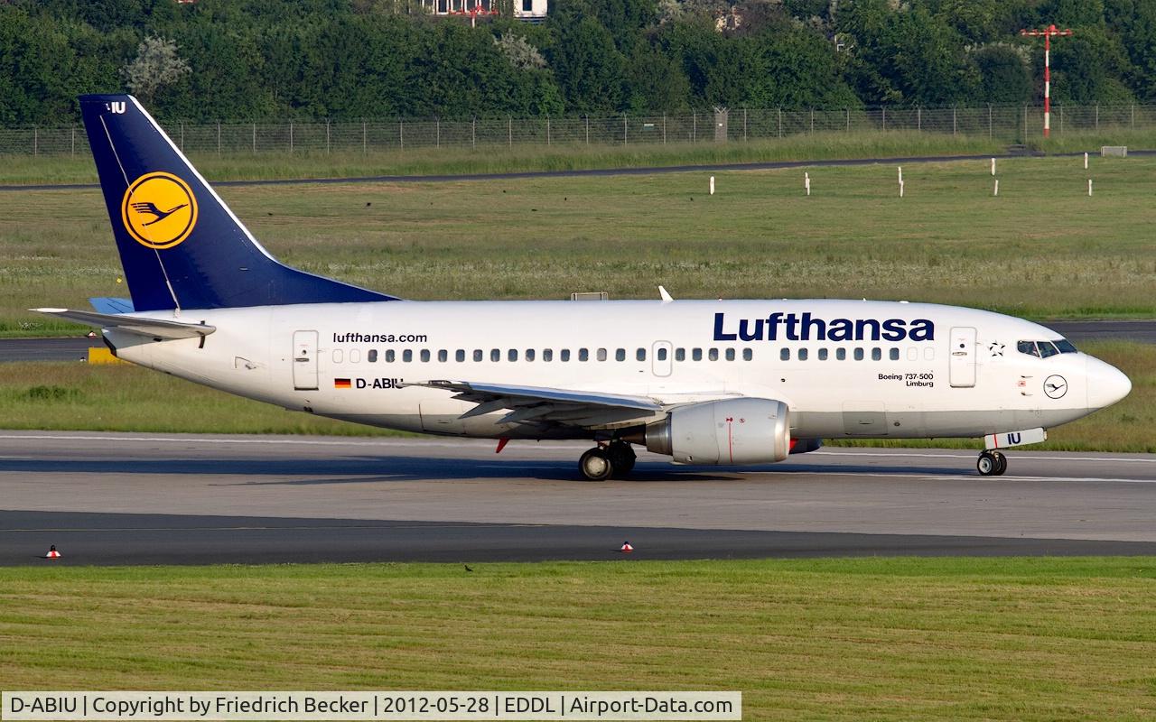 D-ABIU, 1991 Boeing 737-530 C/N 24944, line up for departure