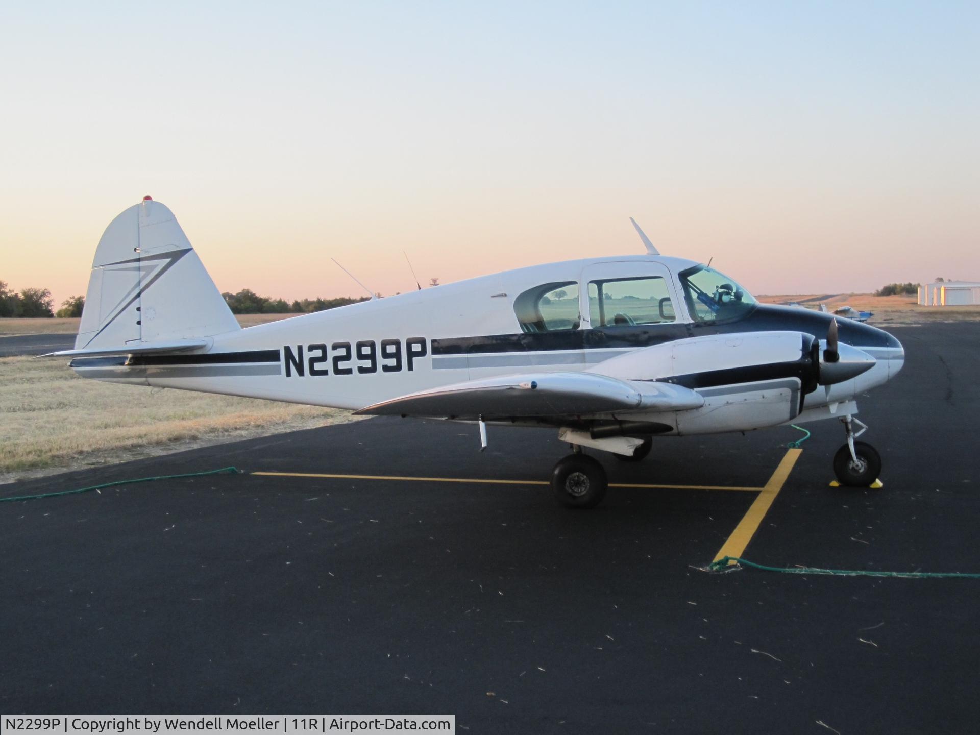 N2299P, 1957 Piper PA-23-250 Aztec C/N 23-884, Brenham, Texas