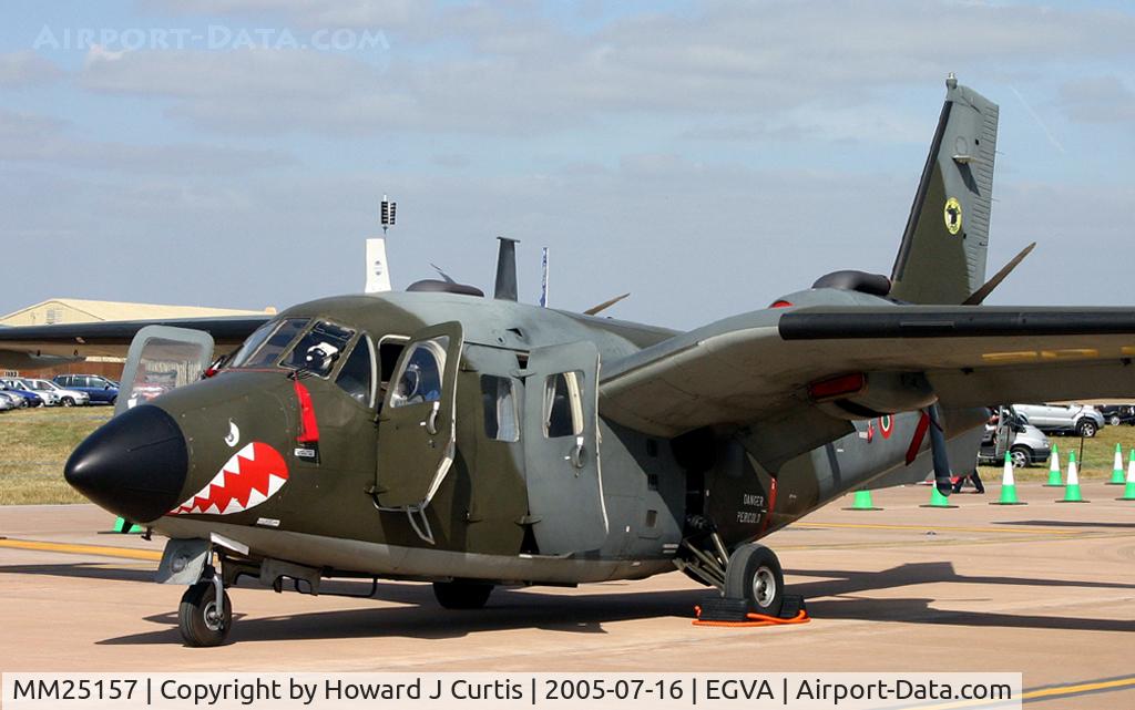 MM25157, Piaggio P.166DL-3APH C/N 479 / 125, At the Royal International Air Tattoo.