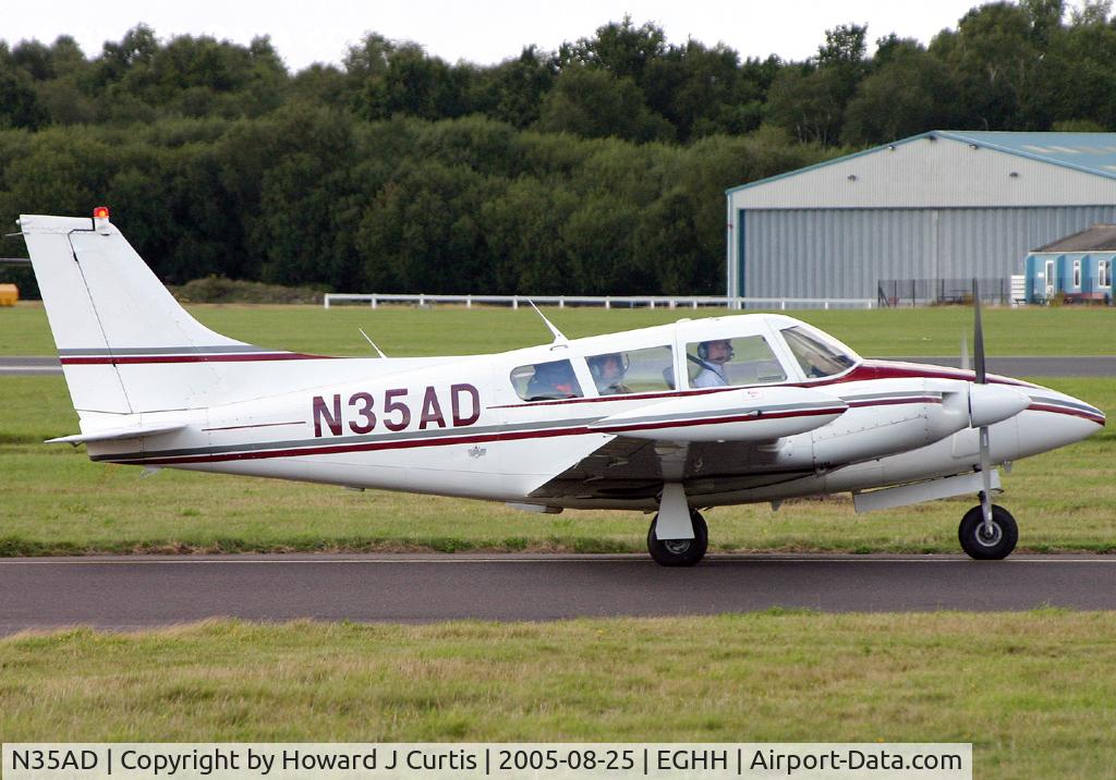 N35AD, 1966 Piper PA-30 Twin Comanche C/N 30-1121, Privately owned.