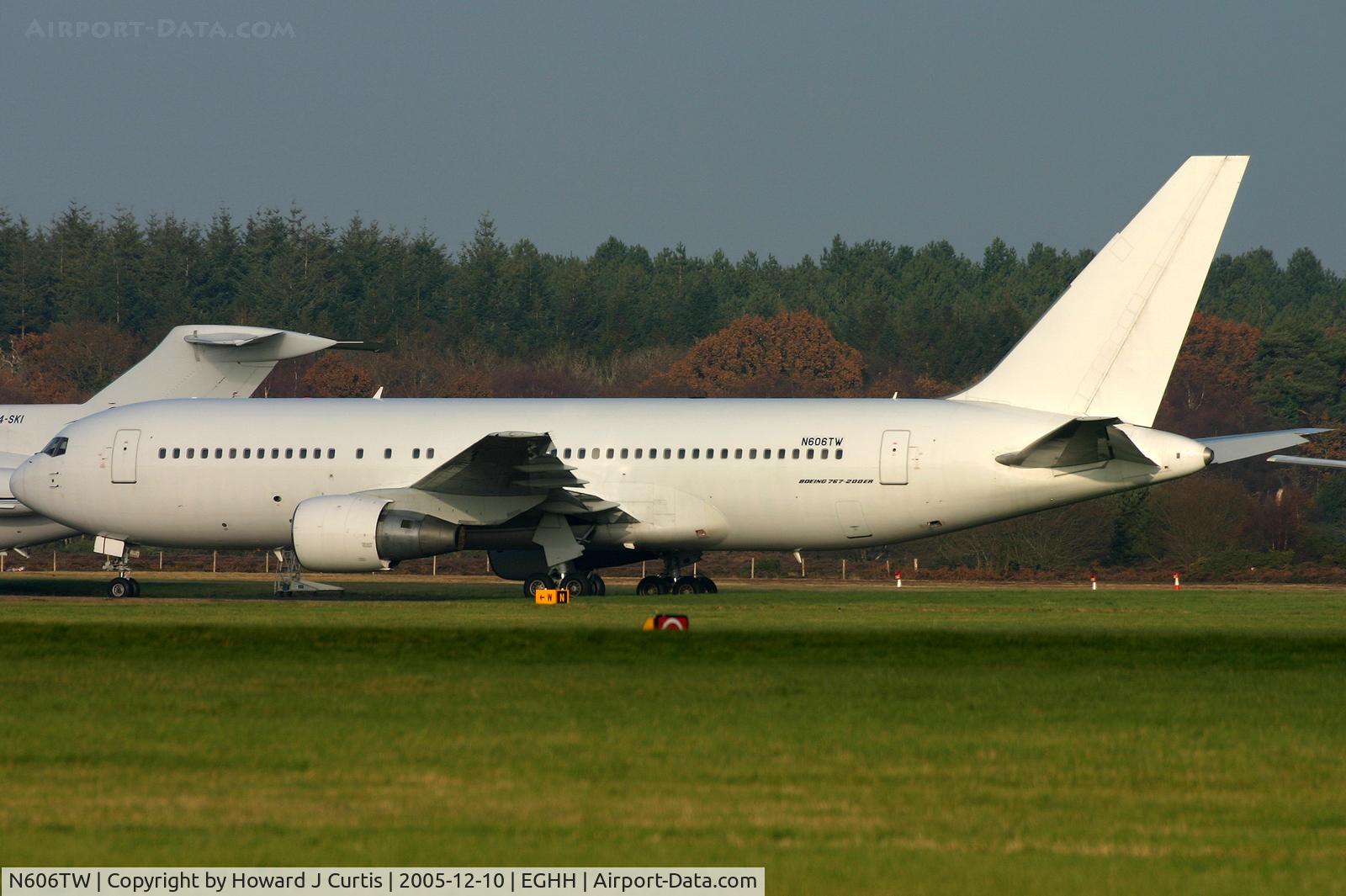 N606TW, 1983 Boeing 767-231 C/N 22569, Parked up here in temporary storage.