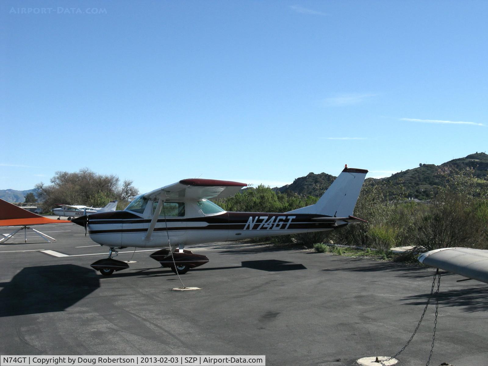 N74GT, 1969 Cessna 150J C/N 15070302, 2069 Cessna 150J, Continental O-200 100 Hp