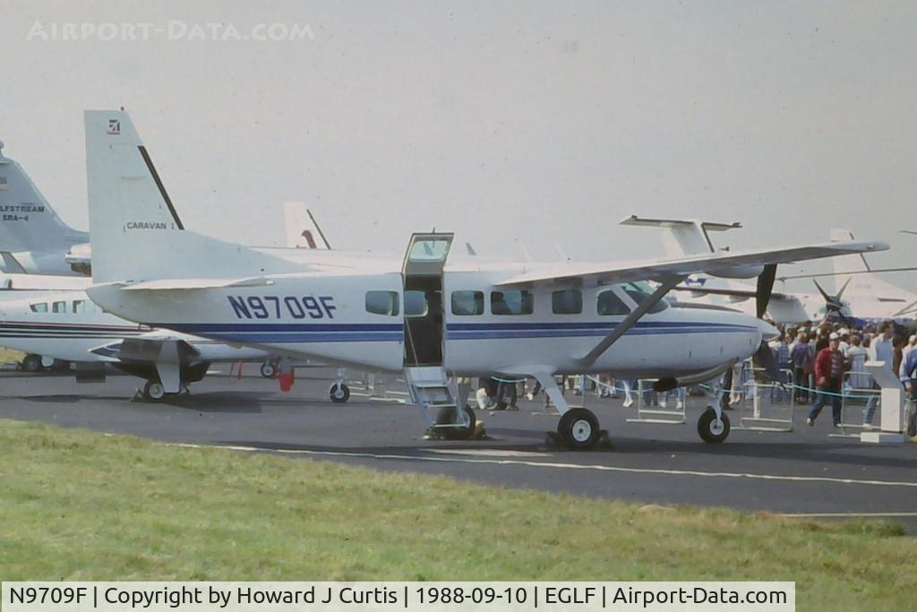 N9709F, Cessna 208 Caravan I C/N 208-00138, Cessna owned demonstrator.