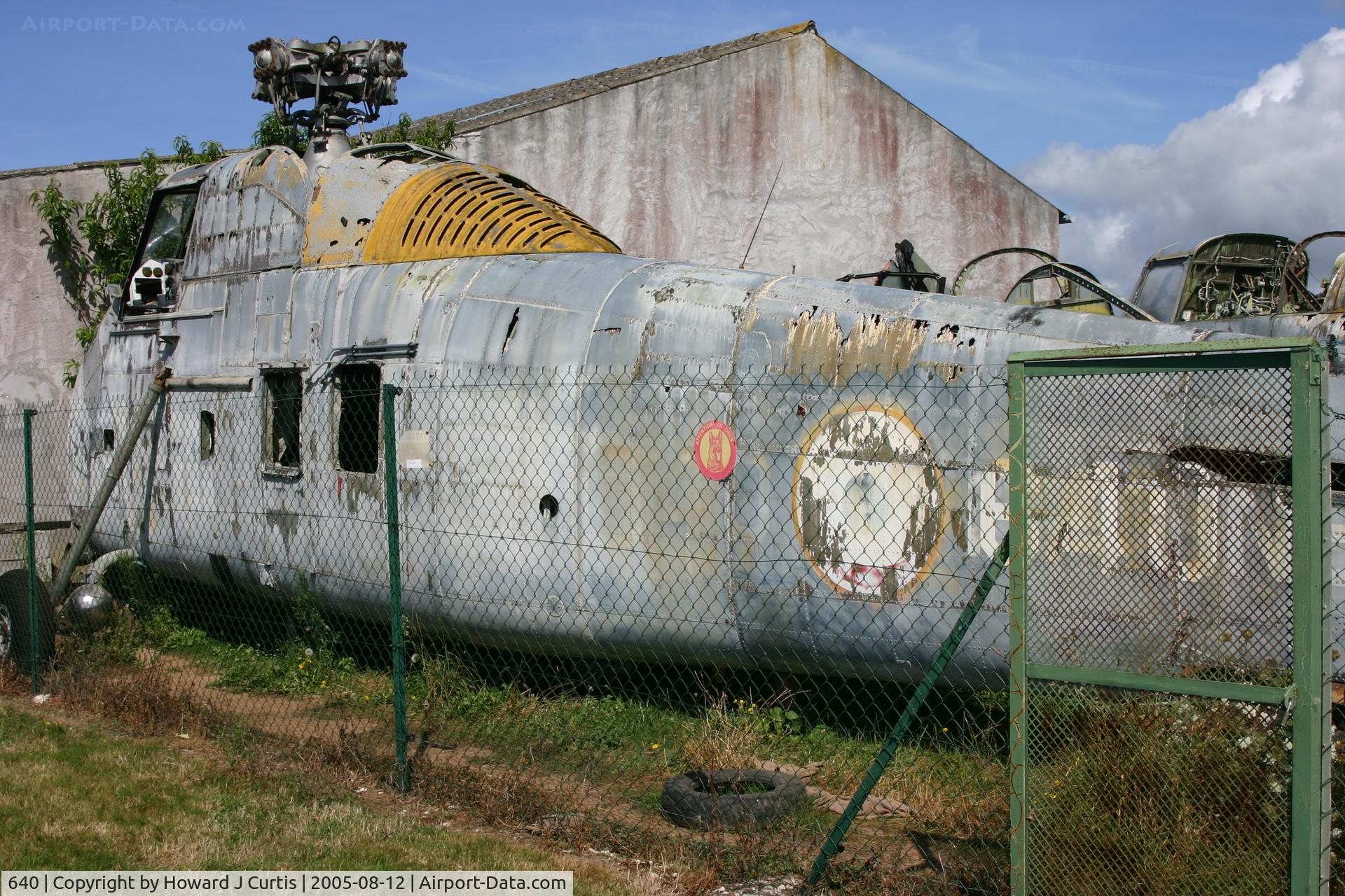640, Sikorsky HSS-1 Seabat C/N 58-640, Plobannalec, Finistere
