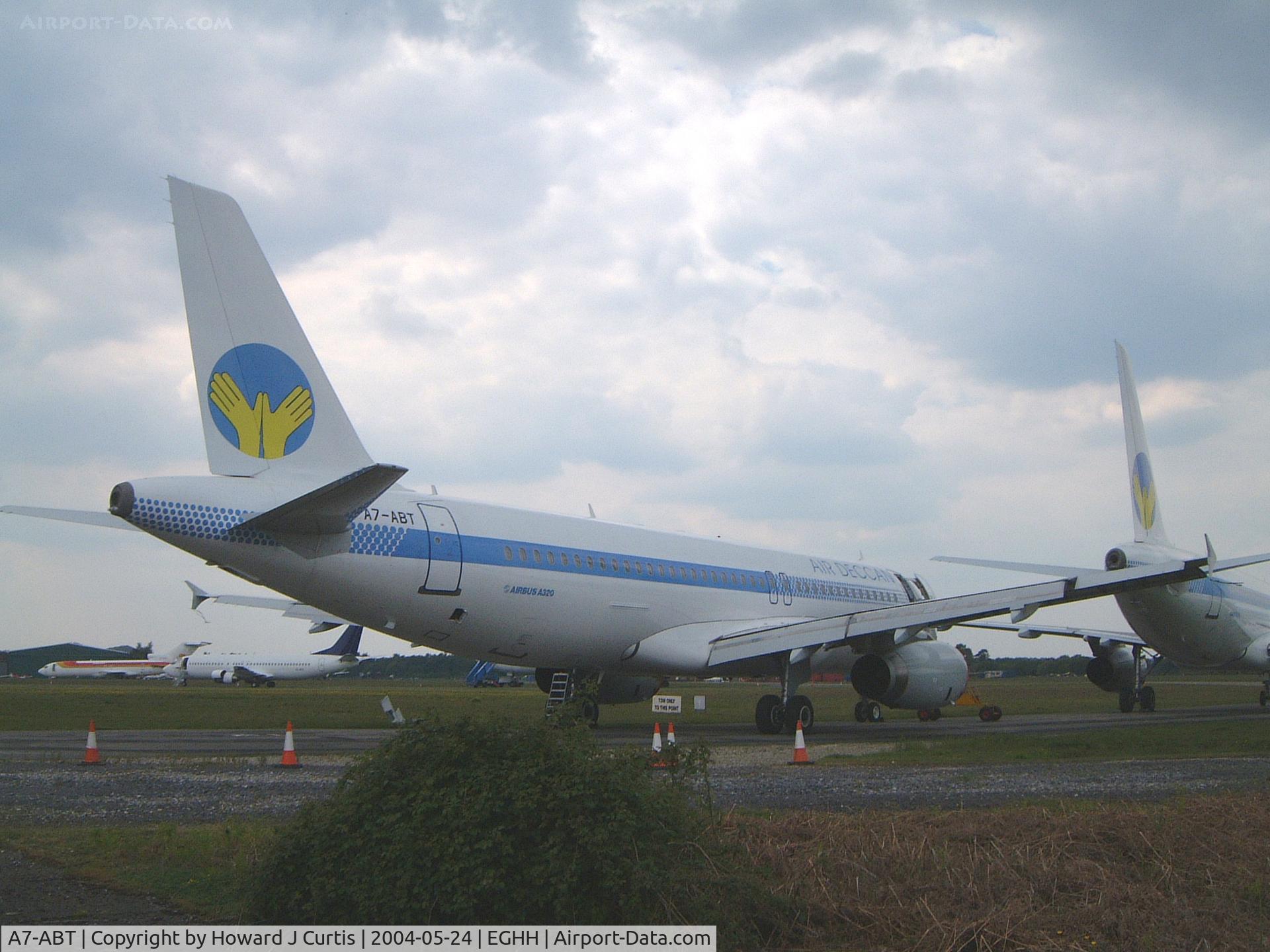A7-ABT, 1998 Airbus A320-232 C/N 943, Air Deccan