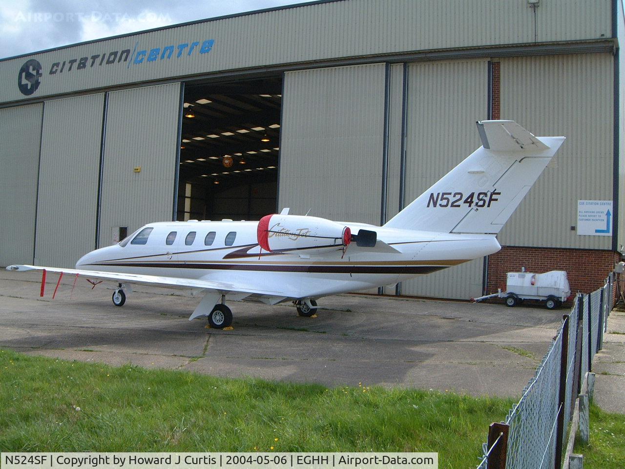N524SF, 1998 Cessna 525 CitationJet CJ1 C/N 525-0240, Corporate