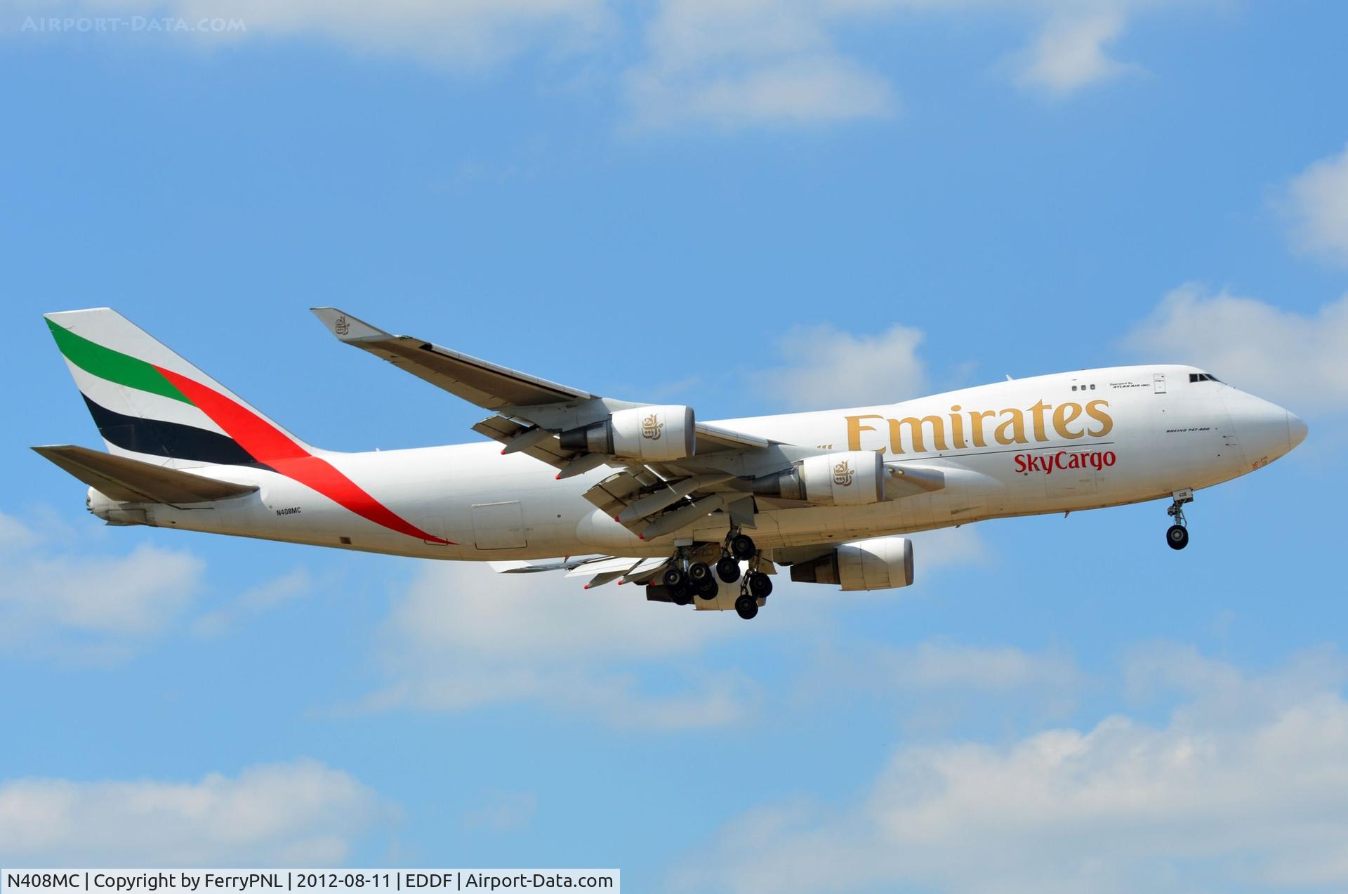N408MC, 1998 Boeing 747-47UF C/N 29261, Emirates B744F